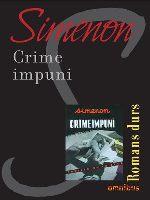 cover image of Crime impuni